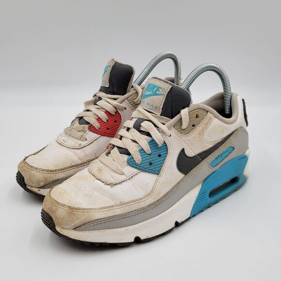 Nike | Shoes | Nike Air Max 9 Ltr Gs White Iron Greychlorine Blue
